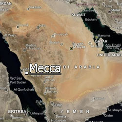 Location of مكة المكرمة