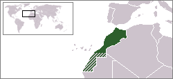 موقع المغرب