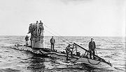 German UC-1 class World War I submarine