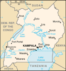 خرائط واعلام أوغندا 2012 - Maps and flags Uganda 2012