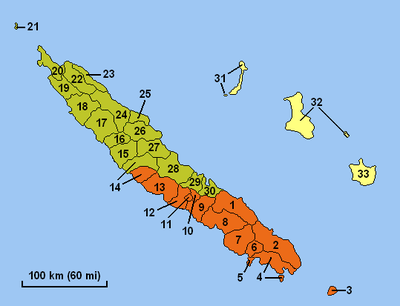 خرائط واعلام كاليدونيا الجديدة 2012 -Maps and flags of New Caledonia 2012
