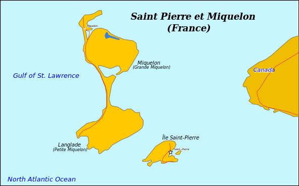خرائط واعلام سان بيير 2012 -Maps and flags Saint-Pierre 2012