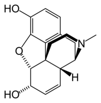 ملف:Morphine-2D-skeletal.png