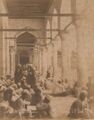 المنظر الداخلي للمسجد في العصر العثماني تحديدا 1880.