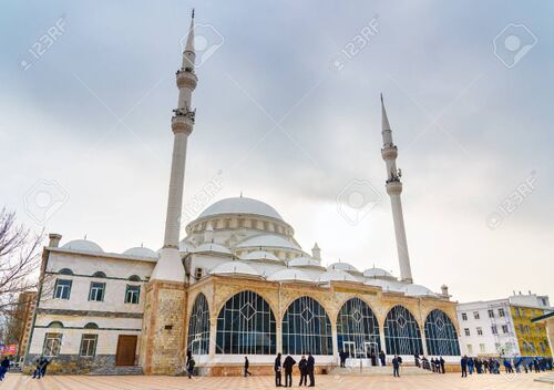 جامع يوسف بيْ، الجامع الرئيسي لداغستان، 50,000 مصلي، محج قلعة-كاسپيسك، 8 مارس 2018