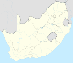 بلومفونتين is located in جنوب أفريقيا