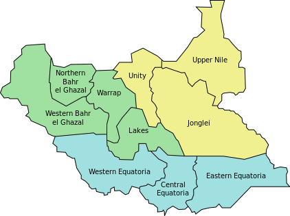 ملف:SouthSudanStates.svg