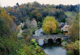 Saint-Céneri-le-Gérei, un des plus beaux villages de France