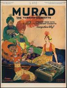 Advertisement for "Murad" Turkish cigarettes 1918