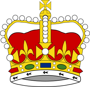 ملف:Crown of Saint Edward.svg
