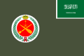 علم قوات الدفاع الجوي الملكي السعودي (Ratio: 2:3)