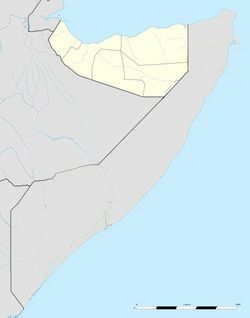 Hargeisa is located in أرض الصومال