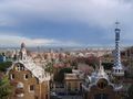 The view from Gaudi's Park Güell