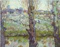 View of Arles (Flowering Orchards), (1889)