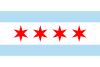 علم شيكاغو، إلينوي