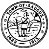 الختم الرسمي لـ سوگس، مساتشوستس Saugus, Massachusetts