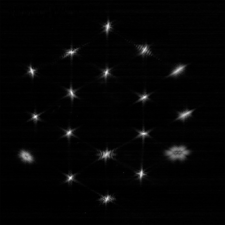 18 صورة غير مركزة لنفس النجم المستهدف HD 84406[144]