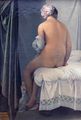 French Classical painting, The Bather, Ingres, 1808