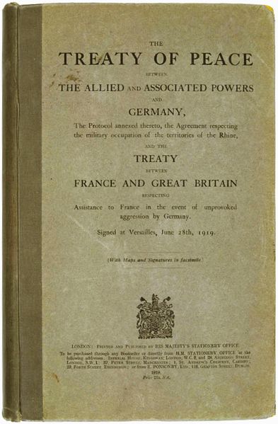 ملف:Treaty of Versailles, English version.jpg