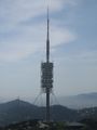The Torre de Collserola on the Tibidabo is the tallest structure in Barcelona (288.4m).