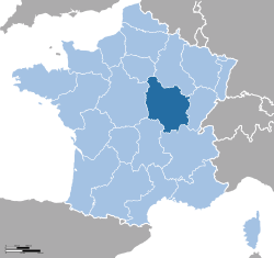 Rimex-France location Burgundy.svg