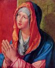 Mary Praying, 1518, oil on panel