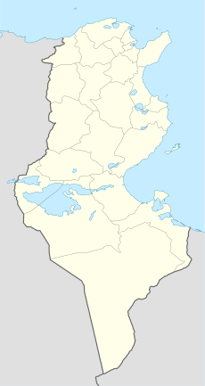 خريطة توضح موقع {{{ اسم }}} من الجمهورية التونسية