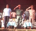 اللقاء الثلاثى مع جعفر النميري ومعمر القذافي لبحث الموقف السياسى والعسكرى (في السودان)، 27 مايو 1970
