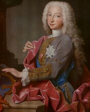 Charles de Bourbon, the future King Carlos III of Spain (1725).