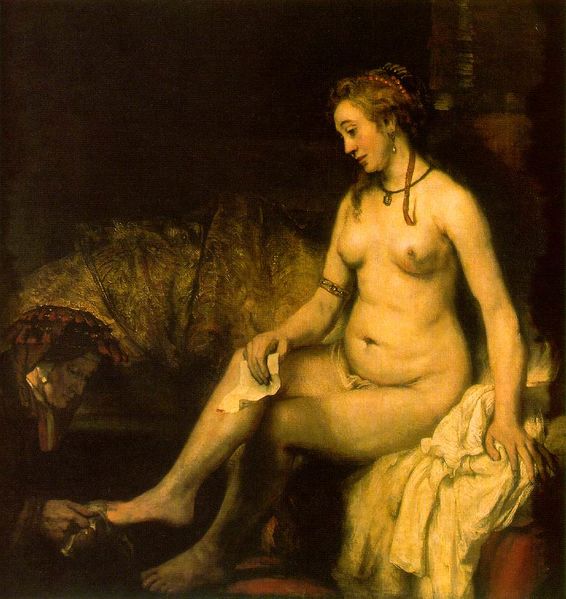 ملف:Rembrandt Bathsheba in het bad, 1654..jpg