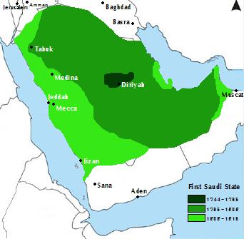 الحرب العثمانية السعودية المعرفة