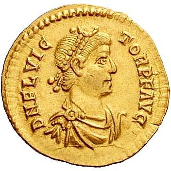 ملف:Solidus Flavius Victor Trier (obverse).jpg