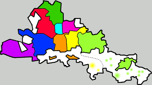 ملف:Donetsk raions.png