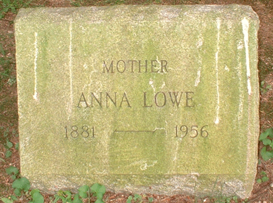 ملف:Anna Lillian Lindauer (1873-1956) tombstone.gif