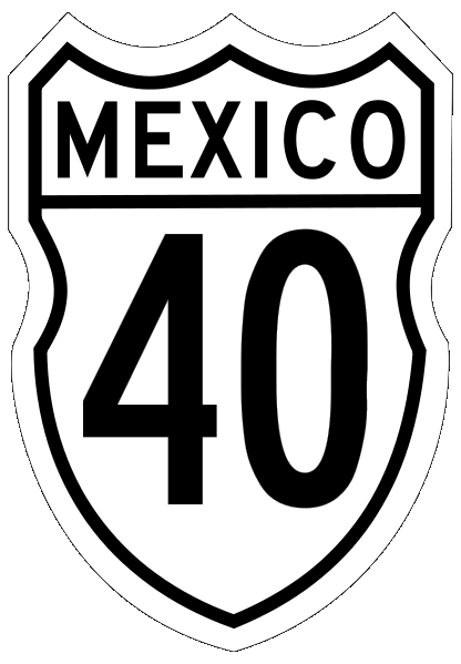 ملف:Mexican Federal Highway 40.png