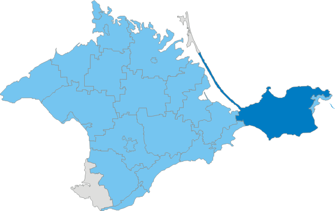 ملف:Карта-схема Крыма Ленинский район.png