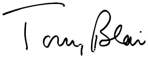ملف:Signature of Tony Blair.png