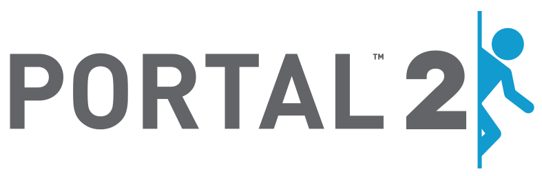 ملف:Portal 2 Official Logo.png