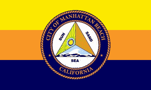 ملف:Flag of Manhattan Beach, California.png