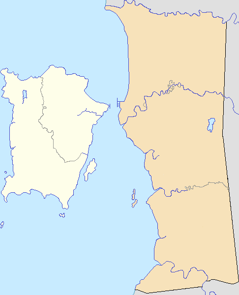 ملف:George Town, Penang location map.png