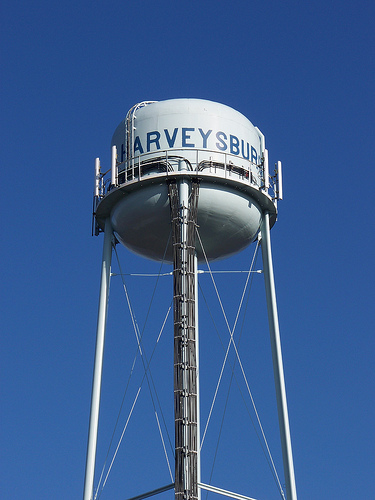 ملف:Harveysburg Water tower.jpg