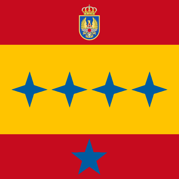 ملف:Spanish Chief of the Defence Staff flag (Former).png