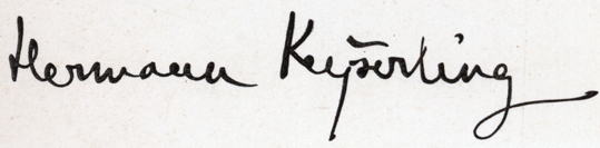 ملف:Signatur Hermann Graf Keyserling 1919 (cropped).jpg