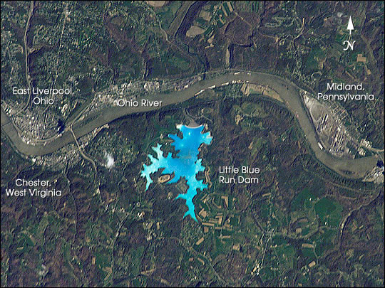 ملف:Little Blue Run Dam.jpg