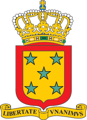 ملف:Coat of arms of the Netherlands Antilles 1996.png