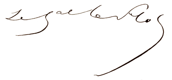 ملف:Unterschrift Adolphe Charles Le Flô (1804-1887).png