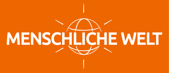 ملف:Logo von MENSCHLICHE WELT.png