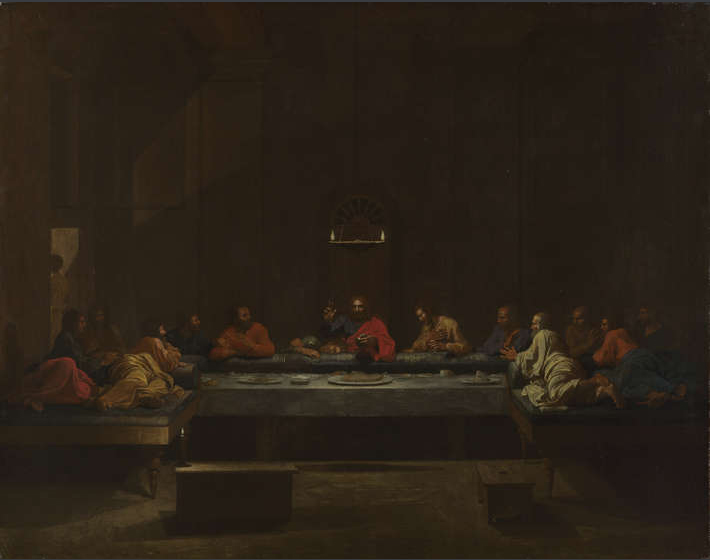 ملف:Seven Sacraments - Eucharist I (1637-1640) Nicholas Poussin.jpg