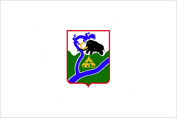 ملف:Flag of Tura (Krasnoyarsk krai).png