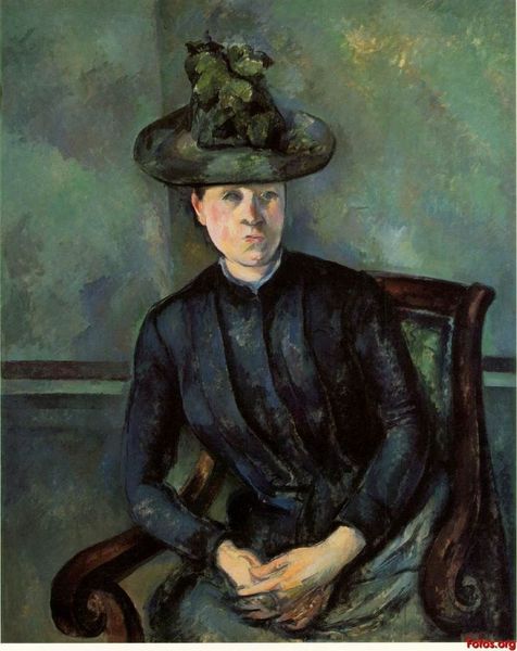 ملف:Woman in a Green Hat.jpg